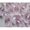 colorful crystal string beads oval glass beads